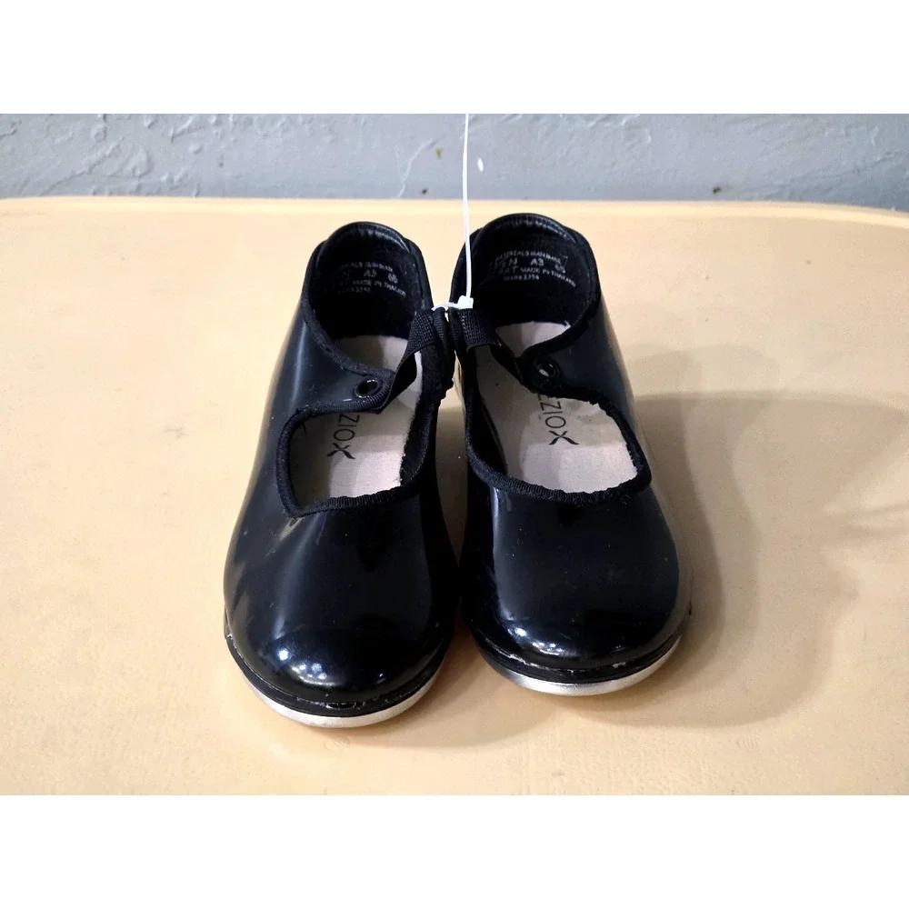 Capezio Women's N625C Tele Tone Tap Shoe Size 12.5 N Little Kids Black‎